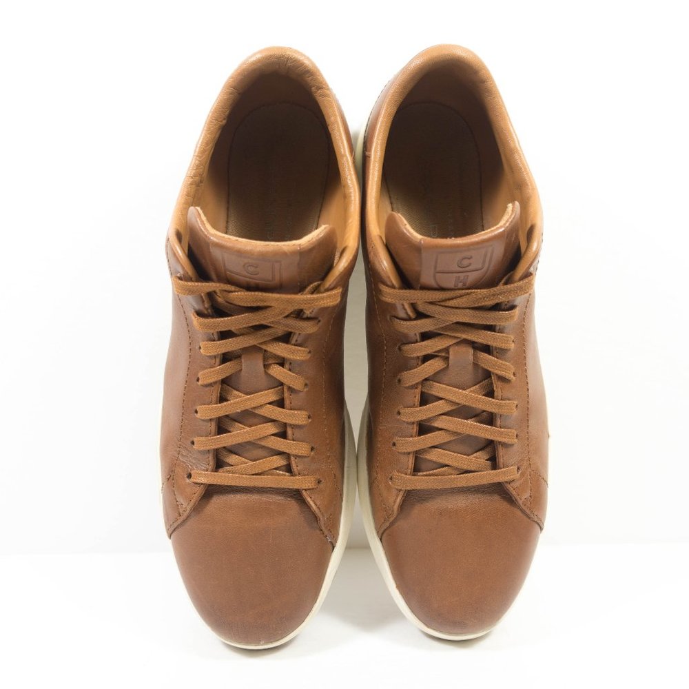Cole Haan GrandPro Leather Tennis Sneakers - Men's Size 10 - Picture 5 of 8